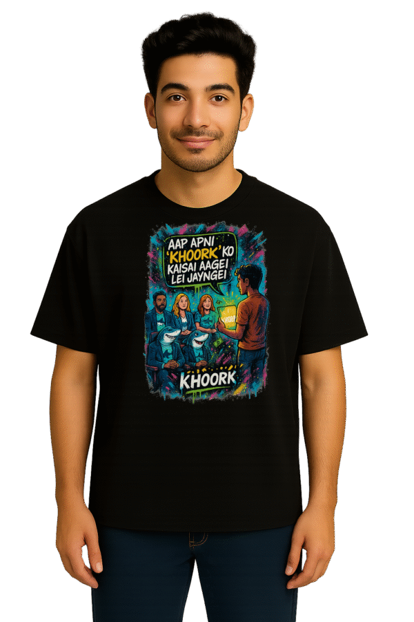 Shark Tank Hindi Q&A – Oversized Men T‑Shirt