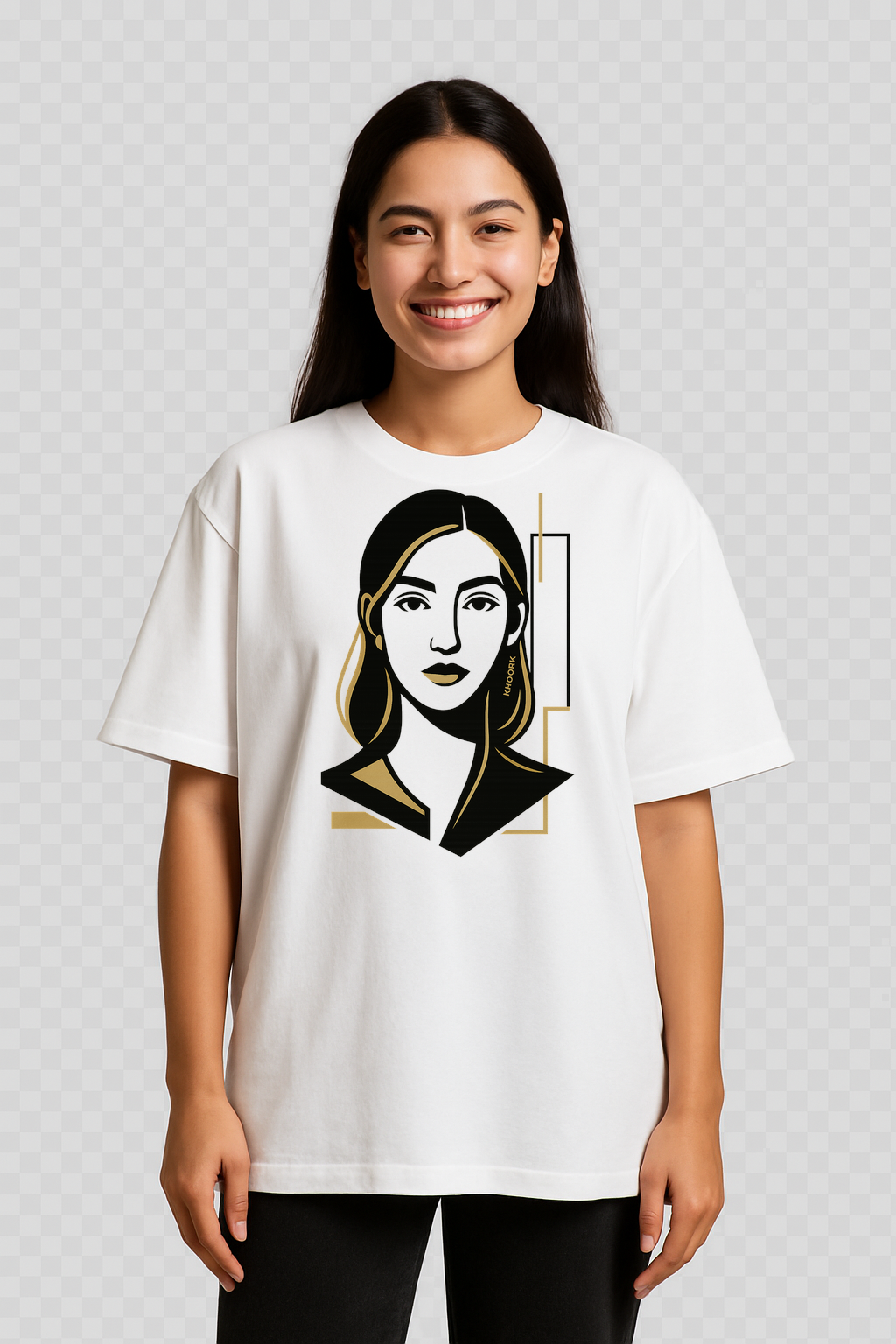 Women Oversized T-Shirt – White