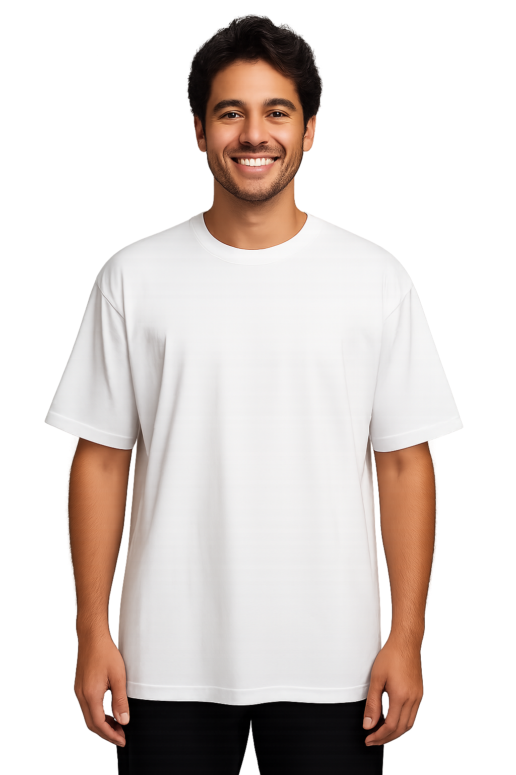 Kala Khatta Gola – Men Oversized T-Shirt (White) - Image 2