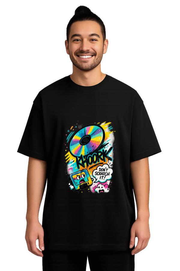 CD Frisbee – Men Oversized T-Shirt