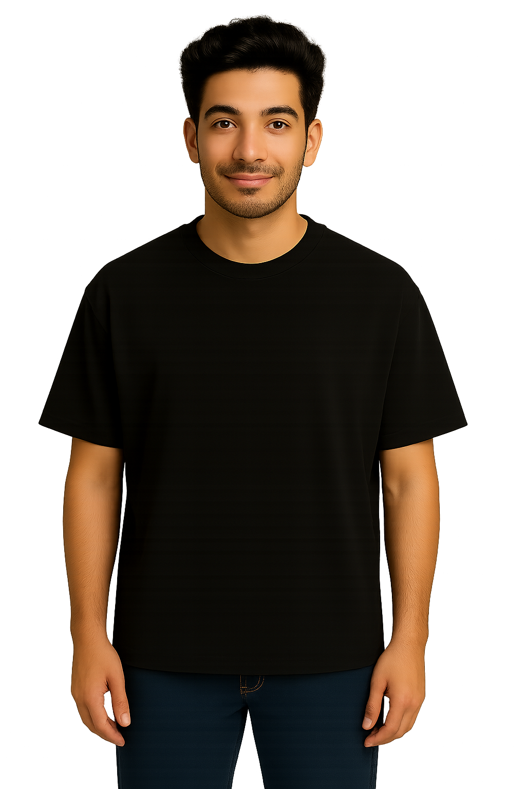Eagle Streetwear – Men Oversized T-Shirt (Black) - Image 2