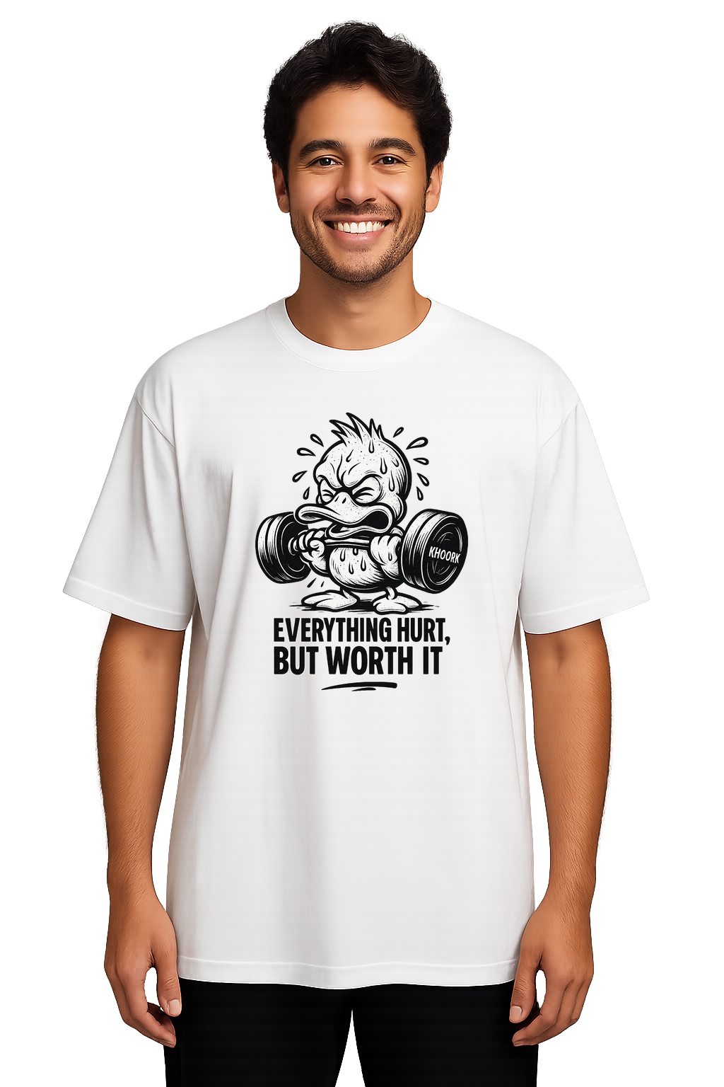 Duck Training – Gym Oversized Tee
