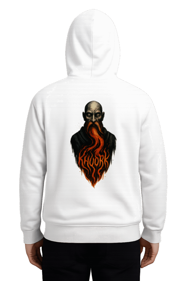 Abstract Bearded Flow Hoodie