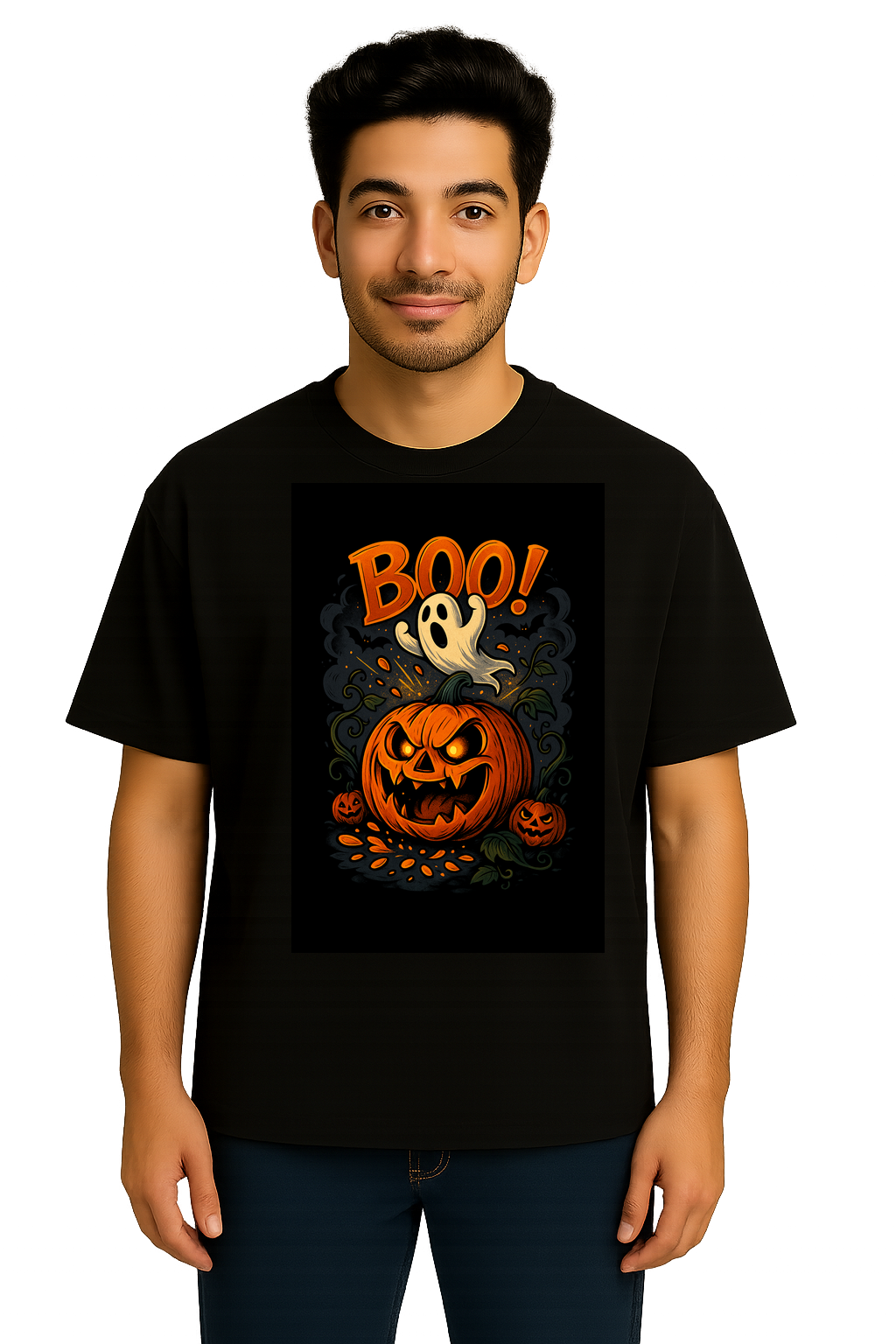 Pumpkin & BOO Burst Scene