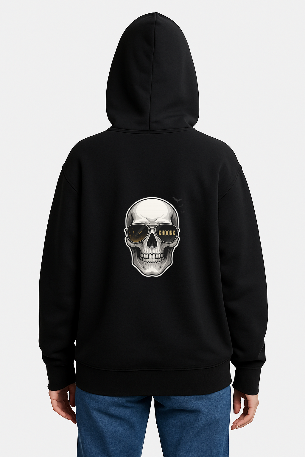 Hoodie – Skull Reflections - Image 2