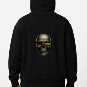 Hoodie – Vintage Skull Glow