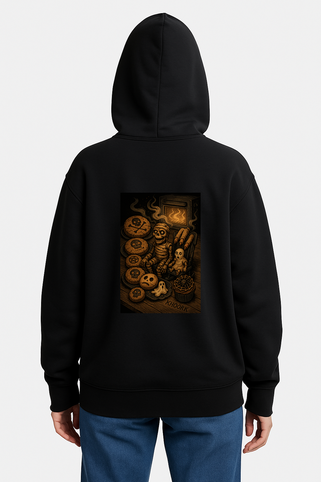 Hoodie – Haunted Baked Goods Display - Image 2