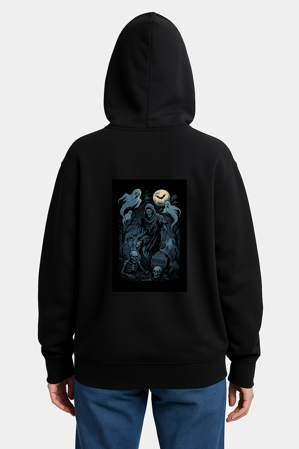 Hoodie – Ghosts & Skeletons Rising - Image 2