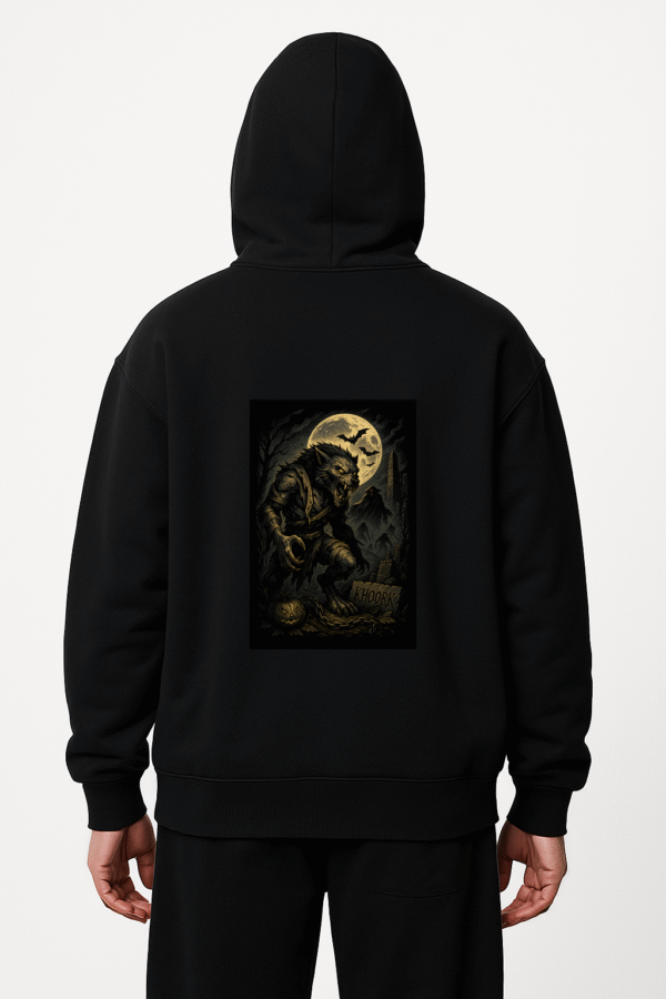 Hoodie – Werewolf Moonrage - Image 2