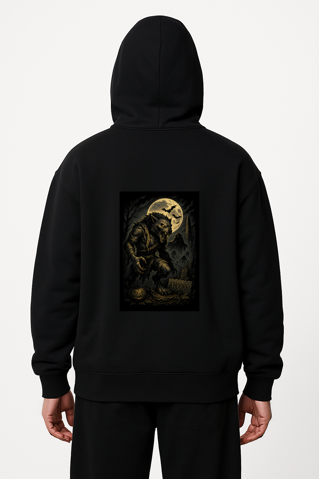 Hoodie – Werewolf Moonrage - Image 2